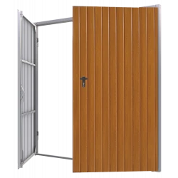 Portoni per Garage a Battente in Acciaio - Larghezza: 280 cm x Altezza: 200-300 cm