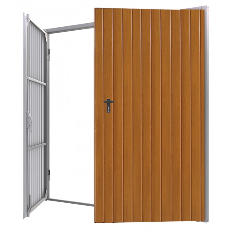 Portoni per Garage a Battente in Acciaio - Larghezza: 280 cm x Altezza: 200-300 cm