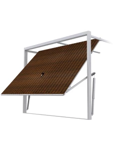 Portoni per Garage Basculanti in Acciaio – Larghezza: 220 cm x Altezza: 200–300 cm