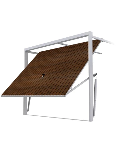Portoni per Garage Basculanti in Acciaio – Larghezza: 220 cm x Altezza: 200–300 cm