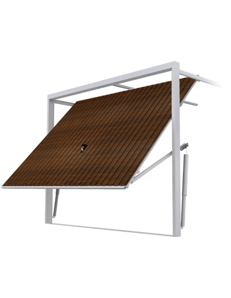 Portoni per Garage Basculanti in Acciaio – Larghezza: 220 cm x Altezza: 200–300 cm