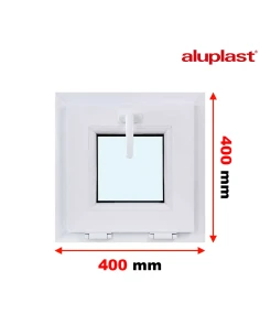 Finestra PVC 40x40 cm Ribalta Aluplast Ideal 4000