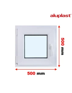 Finestra PVC 50x50 cm Battente/Ribalta Aluplast Ideal 4000