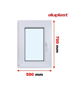 Finestra PVC 50x70 cm Battente/Ribalta Aluplast Ideal 8000