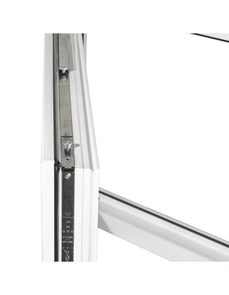 Finestra PVC 90x130 cm Battente/Ribalta Aluplast Ideal 8000