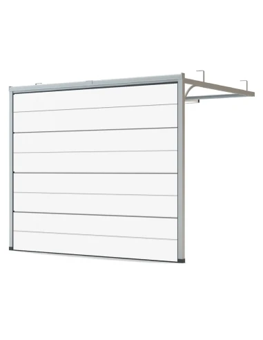Porta sezionale da garage 275 x 250 cm - Bianco