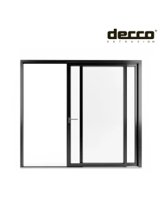 Porta alzante-scorrevole in PVC - 250 x 230 DECCO