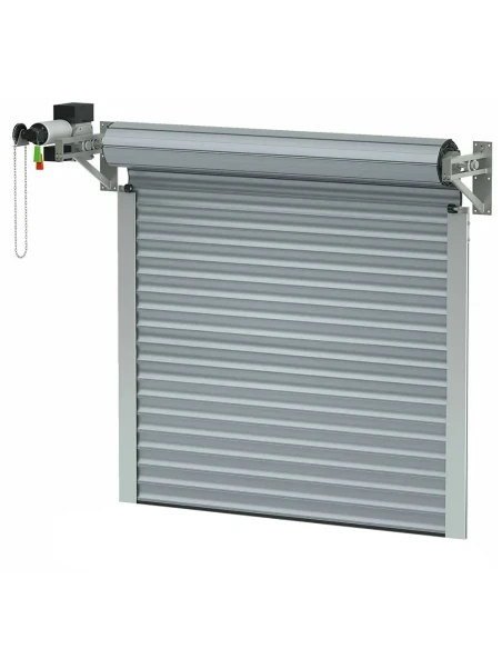 Portone industriale avvolgibile 350 × 350 cm – FACTORY