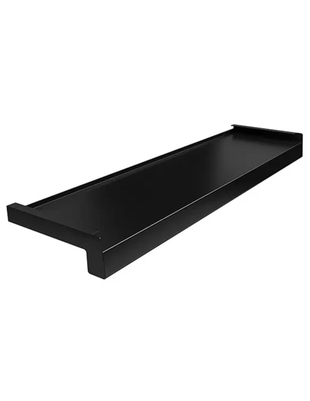 Davanzale esterno in acciaio - Nero RAL 9005