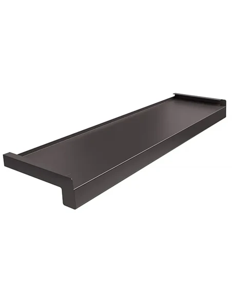 Davanzale esterno in acciaio - Marrone RAL 8019