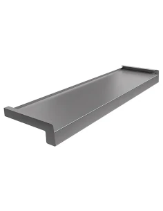 Davanzale esterno in acciaio - Argento RAL 9007