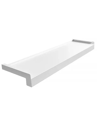 Davanzale esterno in acciaio - Bianco RAL 9016