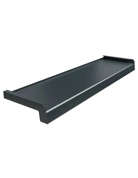 Davanzale esterno in acciaio Softline - Antracite Texture