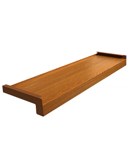 Davanzale esterno in acciaio laminati - Rovere Dorato