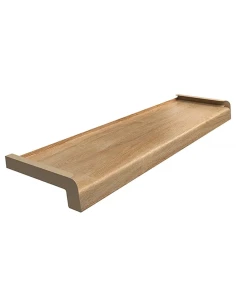 Davanzale esterno in acciaio laminati - Rovere Naturale