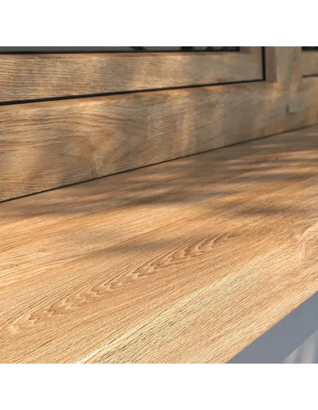 Davanzale esterno in acciaio laminati - Grafite
