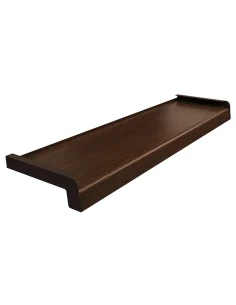 Davanzale esterno in acciaio laminati Softline - Rovere Palude