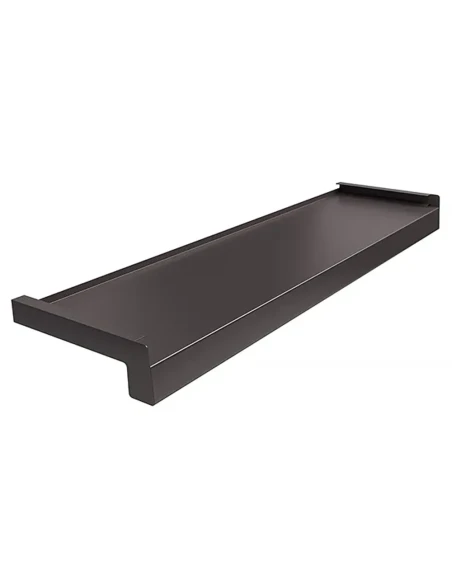 Davanzale esterno in alluminio - Marrone RAL 8019