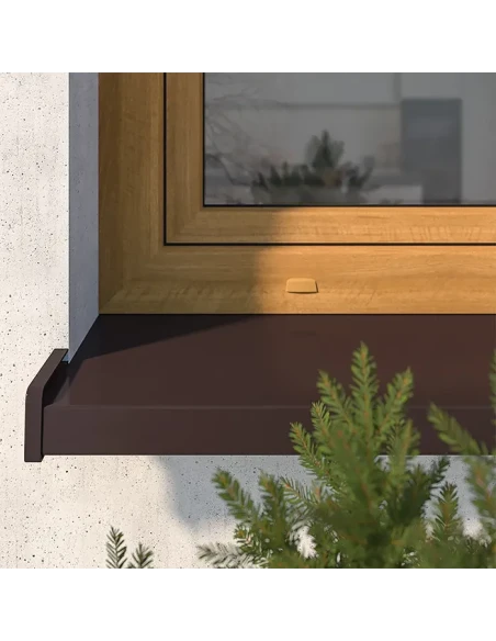 Davanzale esterno in alluminio - Bianco RAL 9016