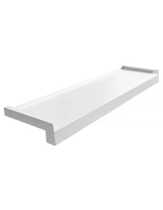 Davanzale esterno in alluminio - Bianco RAL 9016