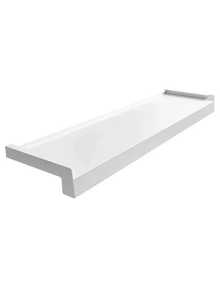 Davanzale esterno in alluminio - Bianco RAL 9016