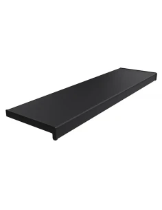 Davanzale interno in PVC - Nero Opaco