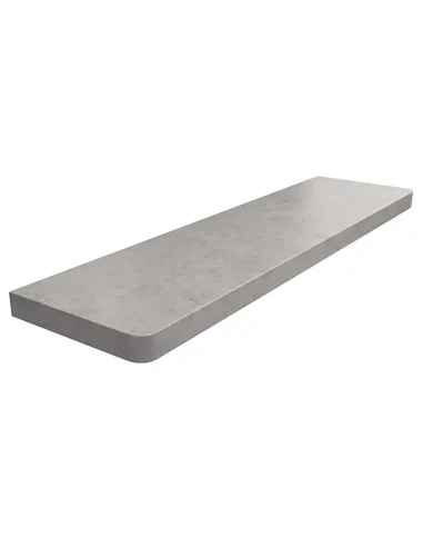 Davanzale interno in MDF laminato - Cemento Liscio Chiaro