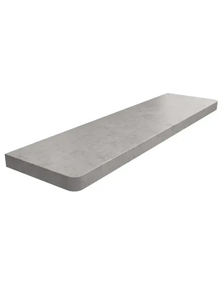 Davanzale interno in MDF laminato - Cemento Liscio Chiaro
