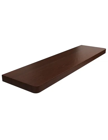 Davanzale interno in MDF pannello verde idrofugo - Noce Scuro