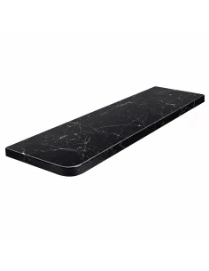 Davanzale interno in MDF laccati - Effetto Marmo Nero