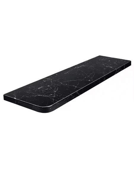 Davanzale interno in MDF laccati - Effetto Marmo Nero