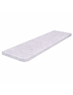 Davanzale interno in MDF laccati - Effetto Marmo Bianco