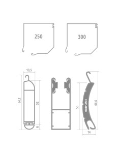 Porta avvolgibile MINI 55 - 280 x 220 cm 2