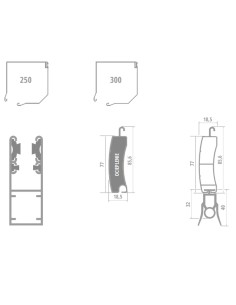 Porta avvolgibile MINI 77 - 200 x 200 cm 2