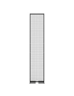 Griglia espositiva autoportante in metallo - 50 x 238 cm