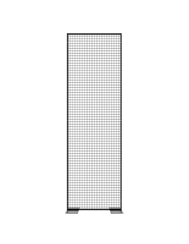 Griglia espositiva autoportante in metallo - 90 x 290 cm