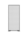 Griglia espositiva autoportante in metallo - 102 x 238 cm