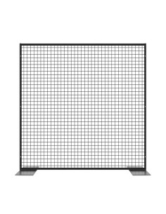 Griglia espositiva autoportante in metallo - 150 x 150 cm