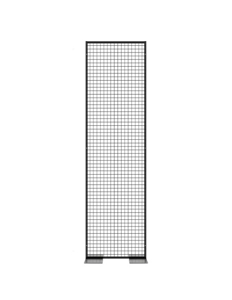 Griglia espositiva autoportante in metallo - 70 x 250 cm