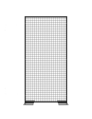 Griglia espositiva autoportante in metallo - 90 x 182 cm