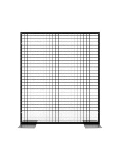 Griglia espositiva autoportante in metallo - 102 x 118 cm