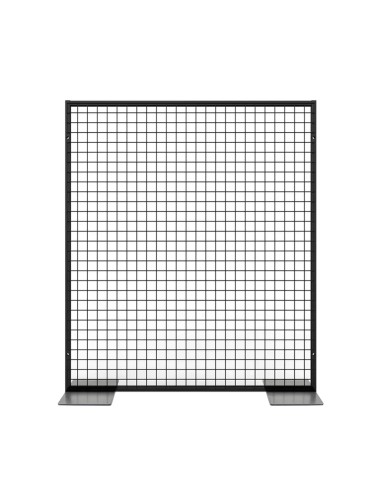 Griglia espositiva autoportante in metallo - 102 x 118 cm