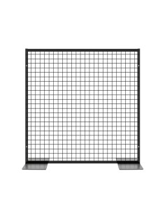 Griglia espositiva autoportante in metallo - 102 x 102 cm