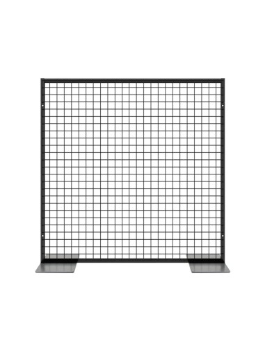 Griglia espositiva autoportante in metallo - 102 x 102 cm