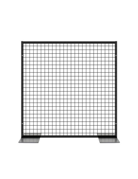 Griglia espositiva autoportante in metallo - 102 x 102 cm