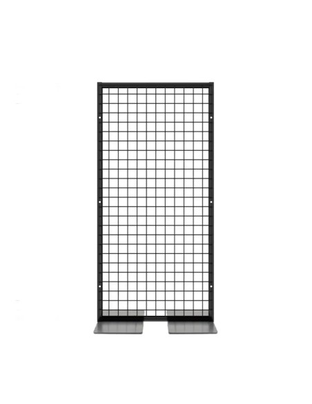 Griglia espositiva autoportante in metallo - 50 x 102 cm