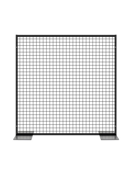 Griglia espositiva autoportante in metallo - 122 x 122 cm