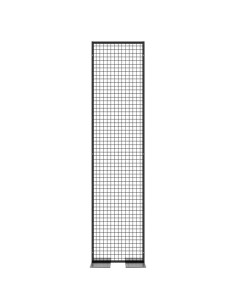 Griglia espositiva autoportante in metallo - 58 x 242 cm