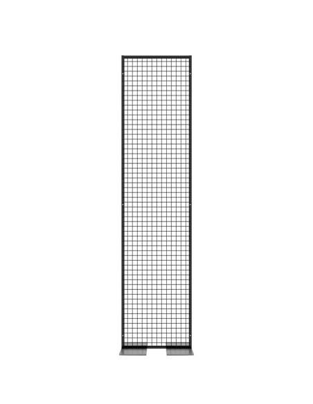 Griglia espositiva autoportante in metallo - 58 x 242 cm
