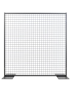 Griglia espositiva autoportante in metallo - 50 x 102 cm 2